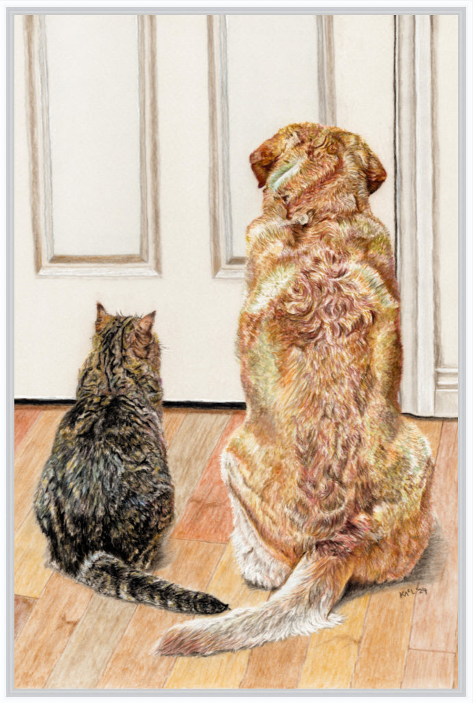 "Daddy's Home" Canvas Print