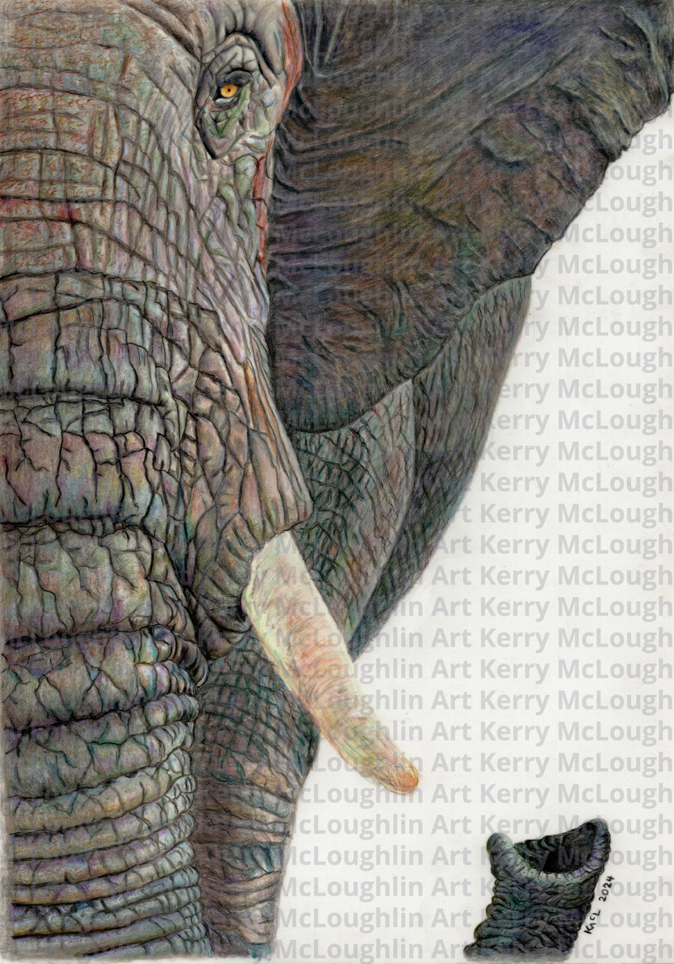 "Memory Lines" Unframed Fine Art Print