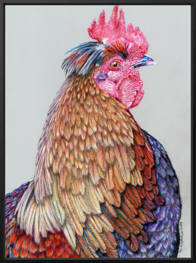 "First On The Job" Canvas Print