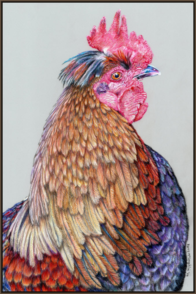 "First On The Job" Canvas Print