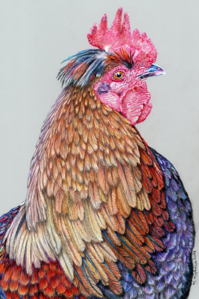 "First On The Job" Canvas Print