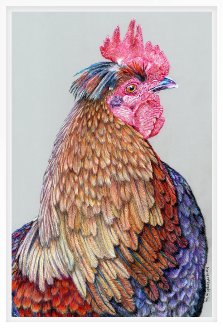 "First On The Job" Canvas Print