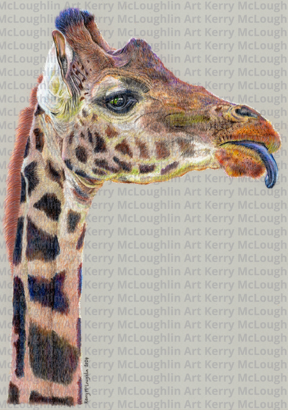 "Teenager" Unframed Fine Art Print