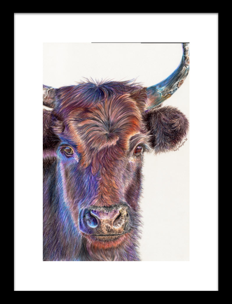 "Haircut" Framed Fine Art Print
