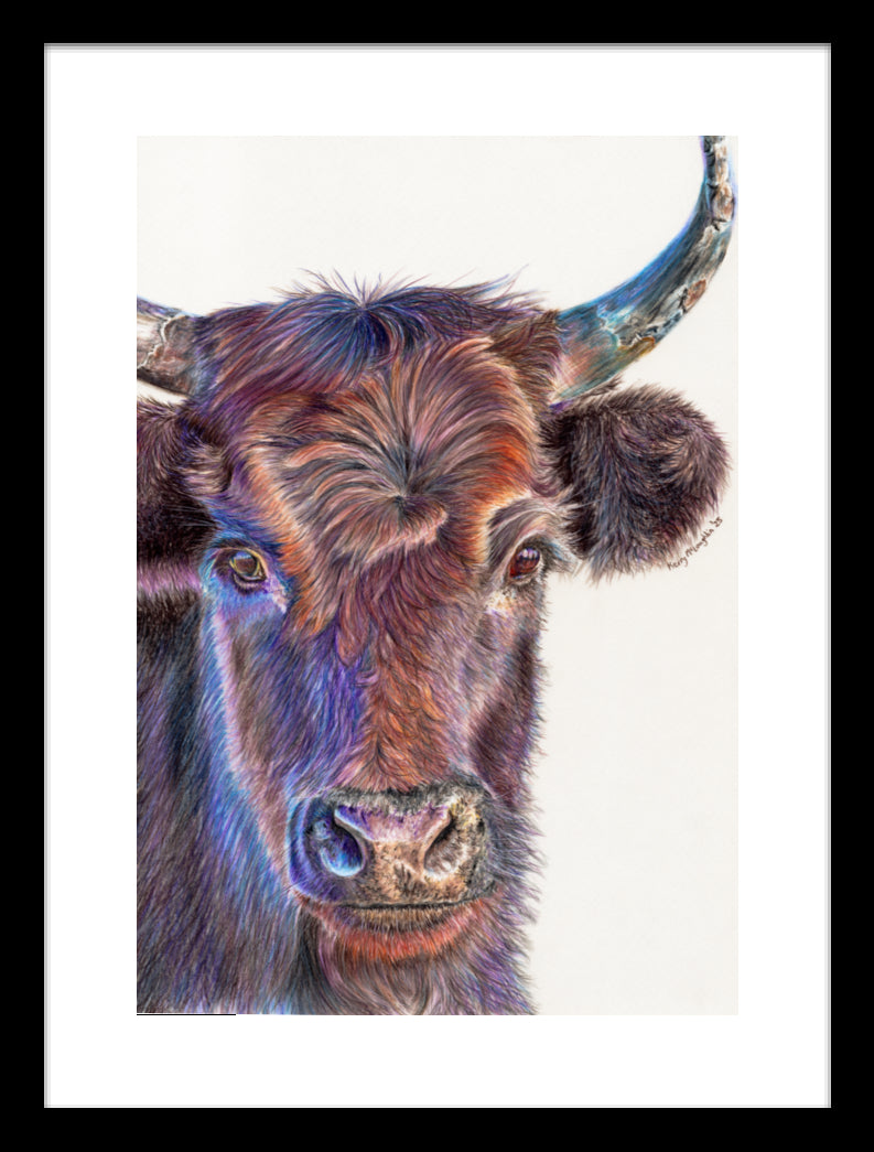 "Haircut" Framed Fine Art Print