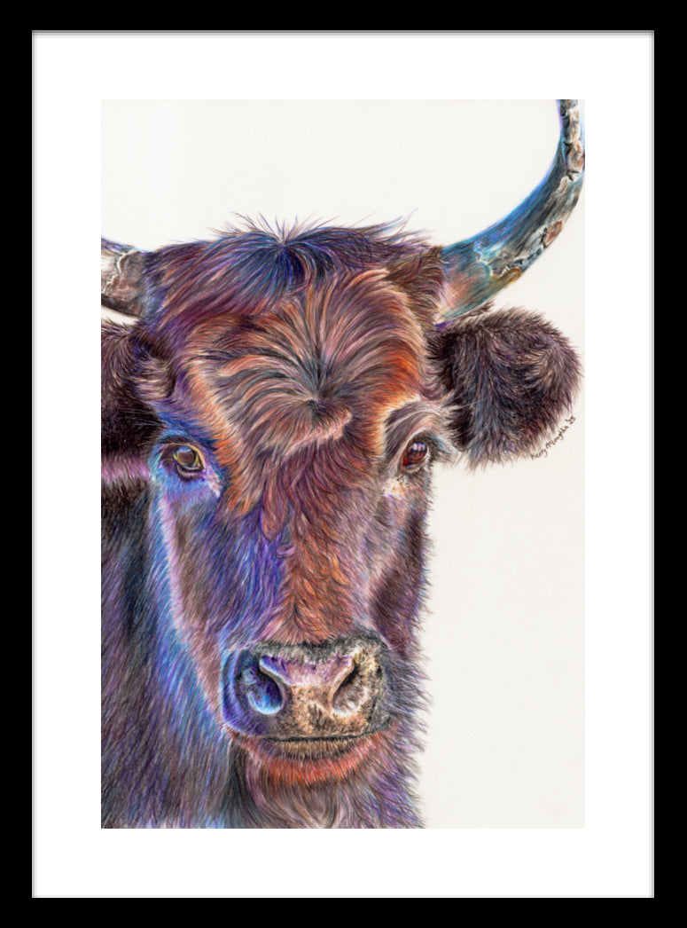 "Haircut" Framed Fine Art Print