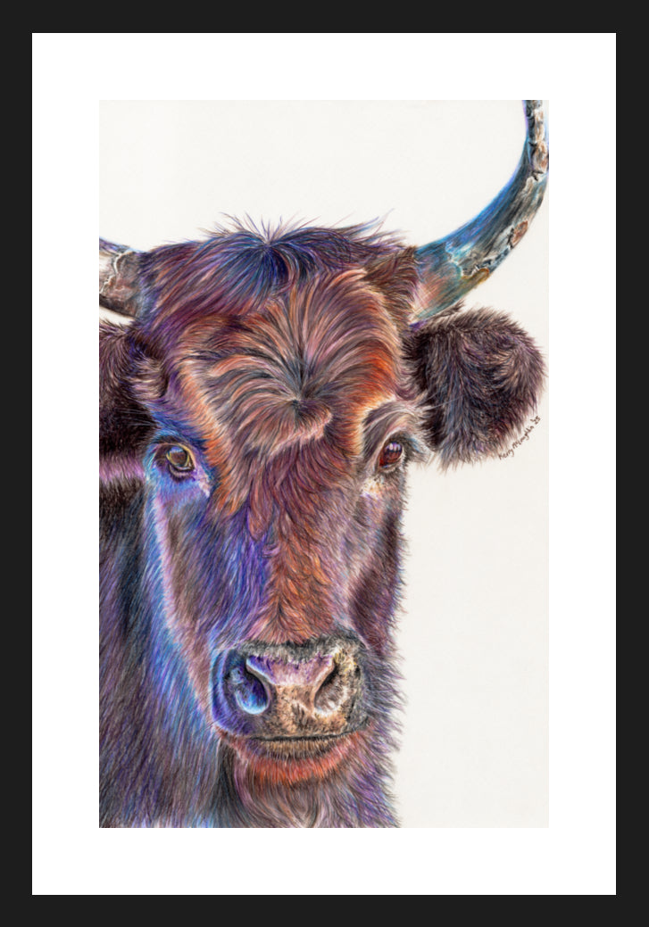 "Haircut" Framed Fine Art Print