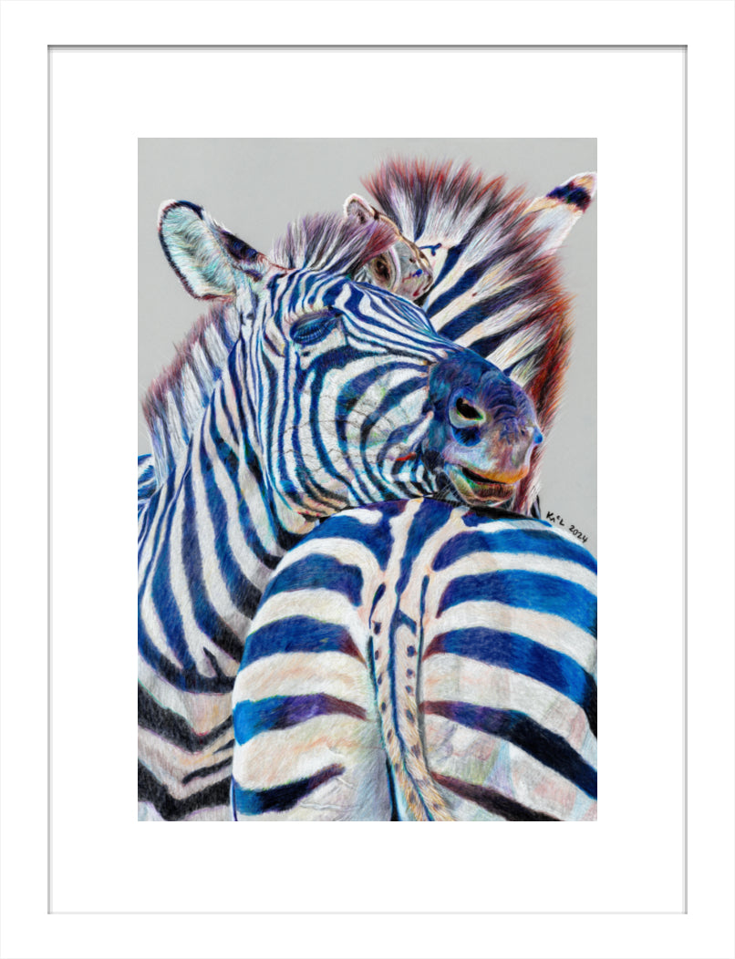 "I’ll Scratch Yours" Framed Fine Art Print