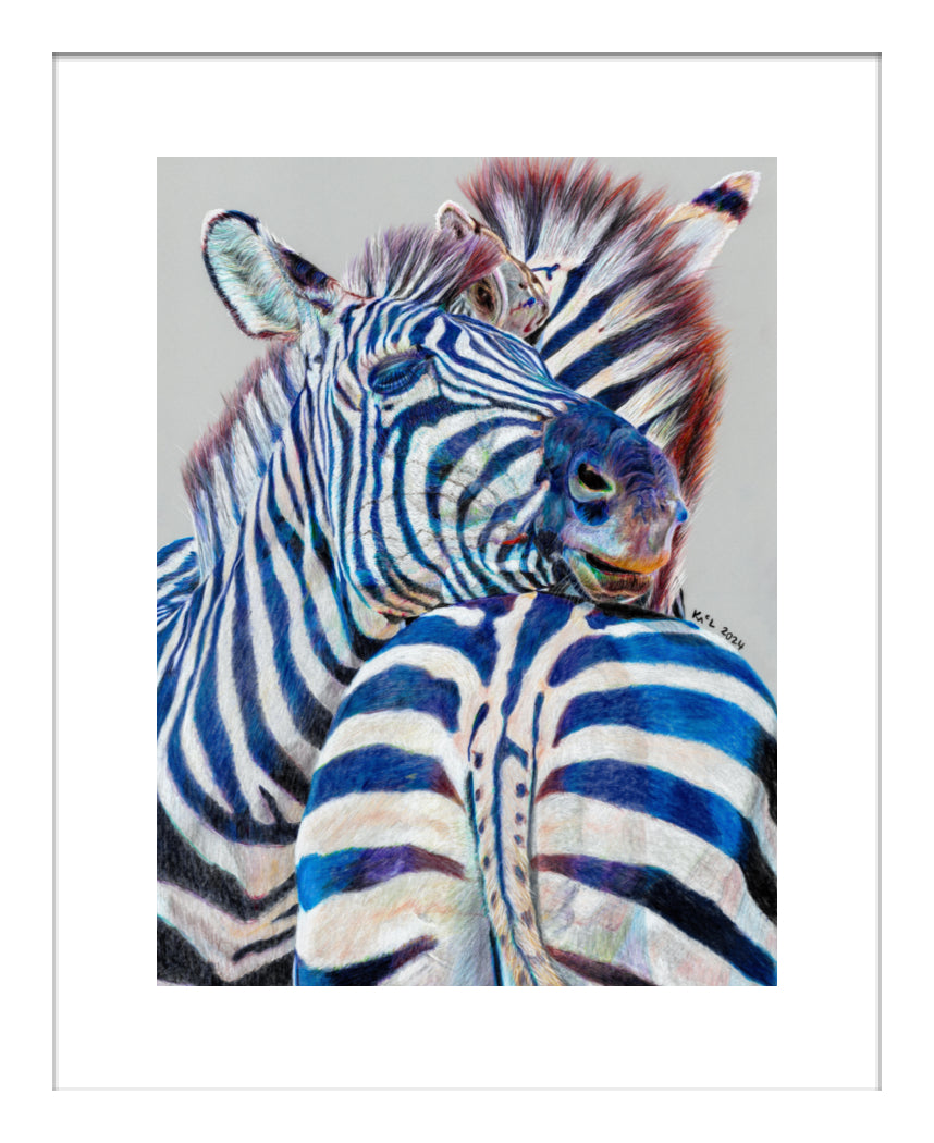 "I’ll Scratch Yours" Framed Fine Art Print