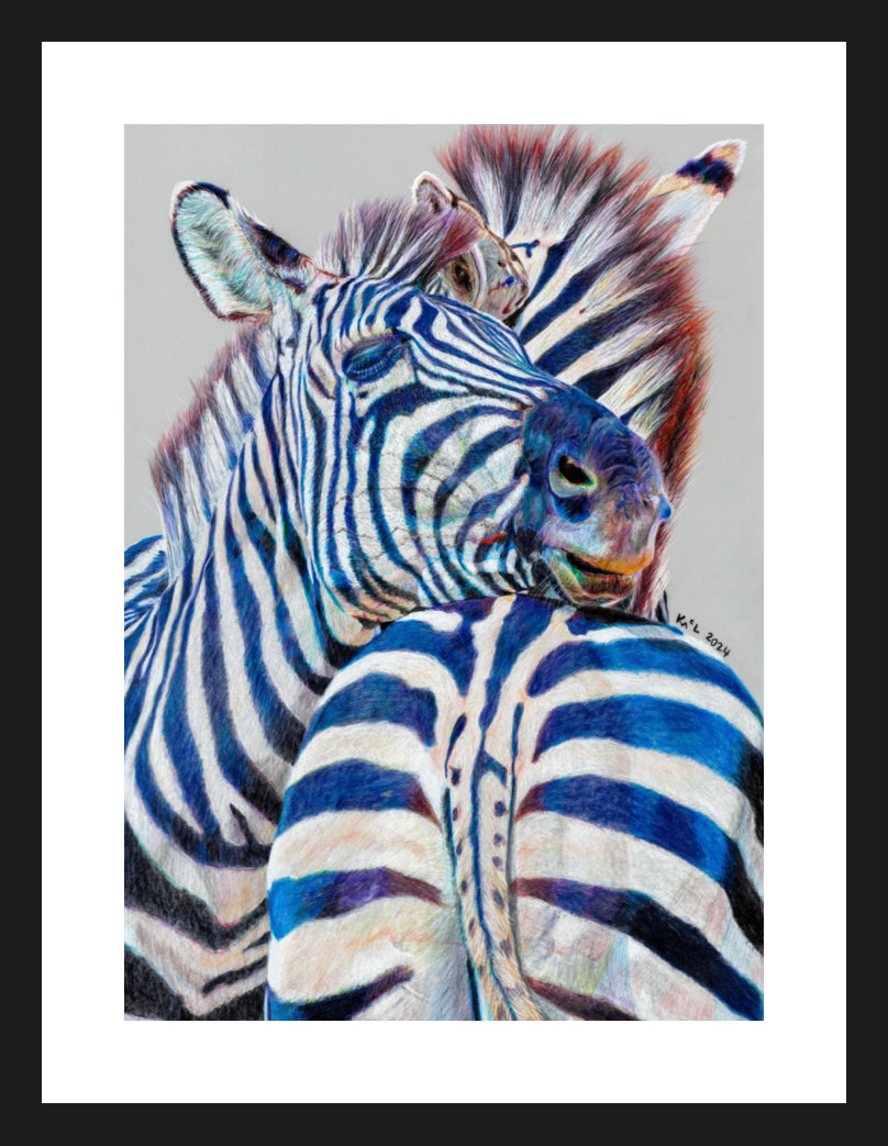 "I’ll Scratch Yours" Framed Fine Art Print