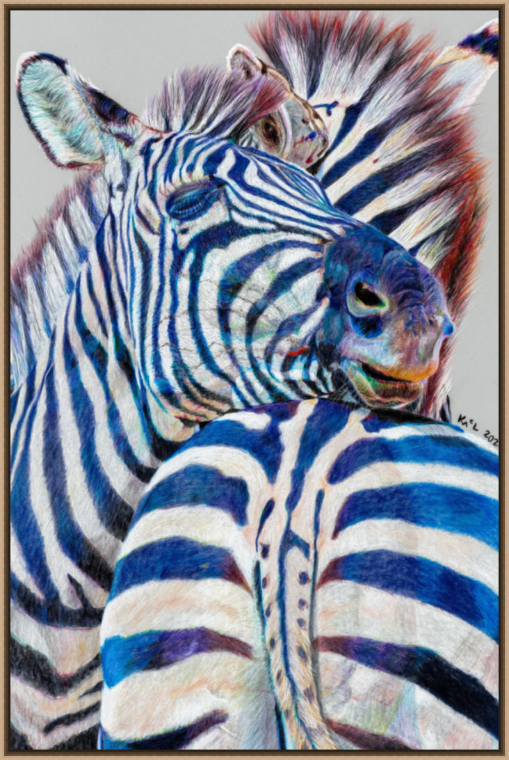 "I’ll Scratch Yours" Canvas Print