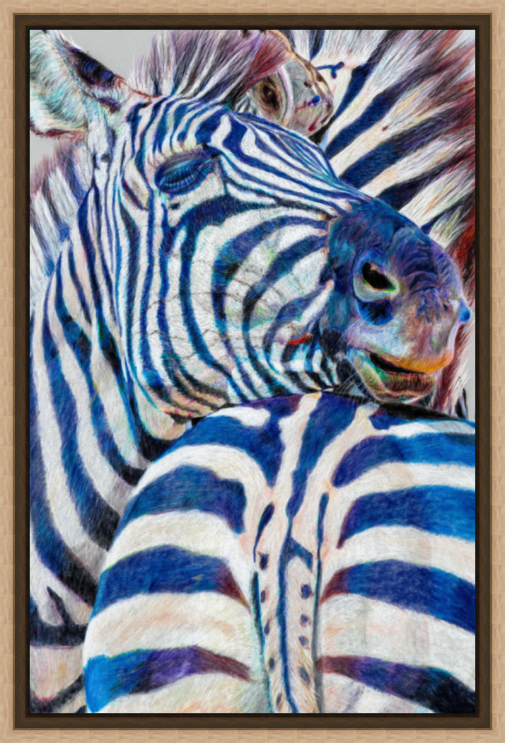 "I’ll Scratch Yours" Canvas Print