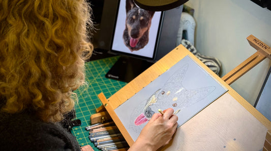 Pet Portrait Commission - A4 Drawing