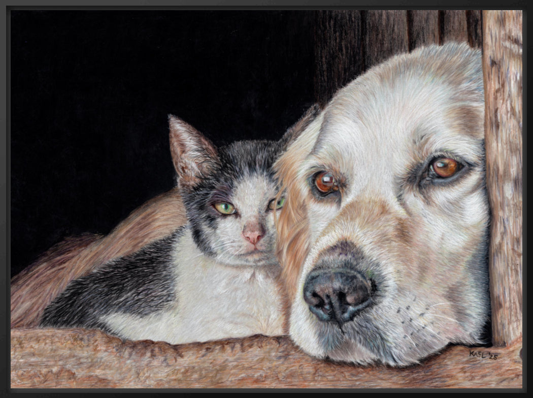"Kindred Spirits" Canvas Print