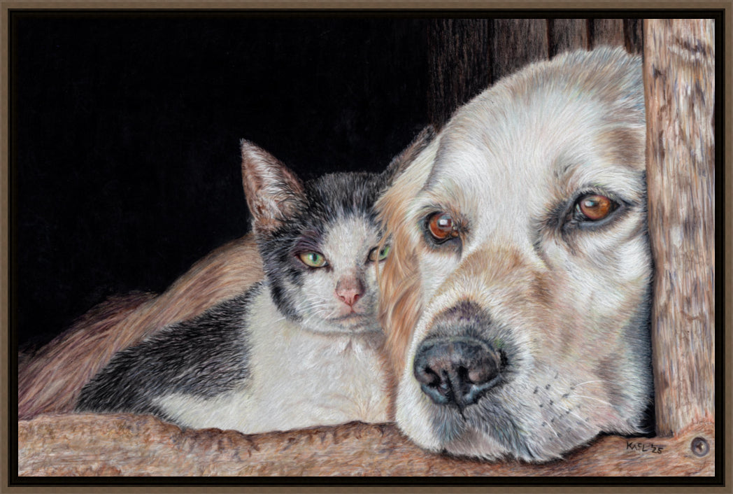 "Kindred Spirits" Canvas Print