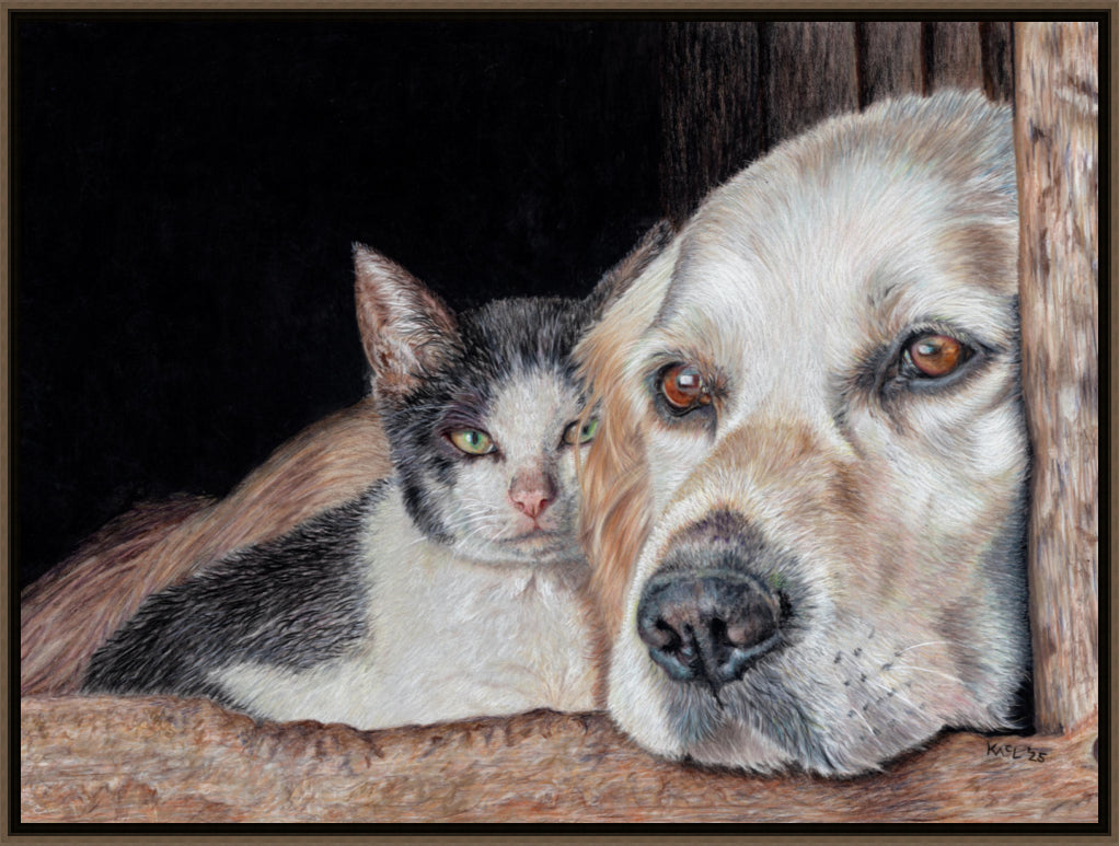 "Kindred Spirits" Canvas Print