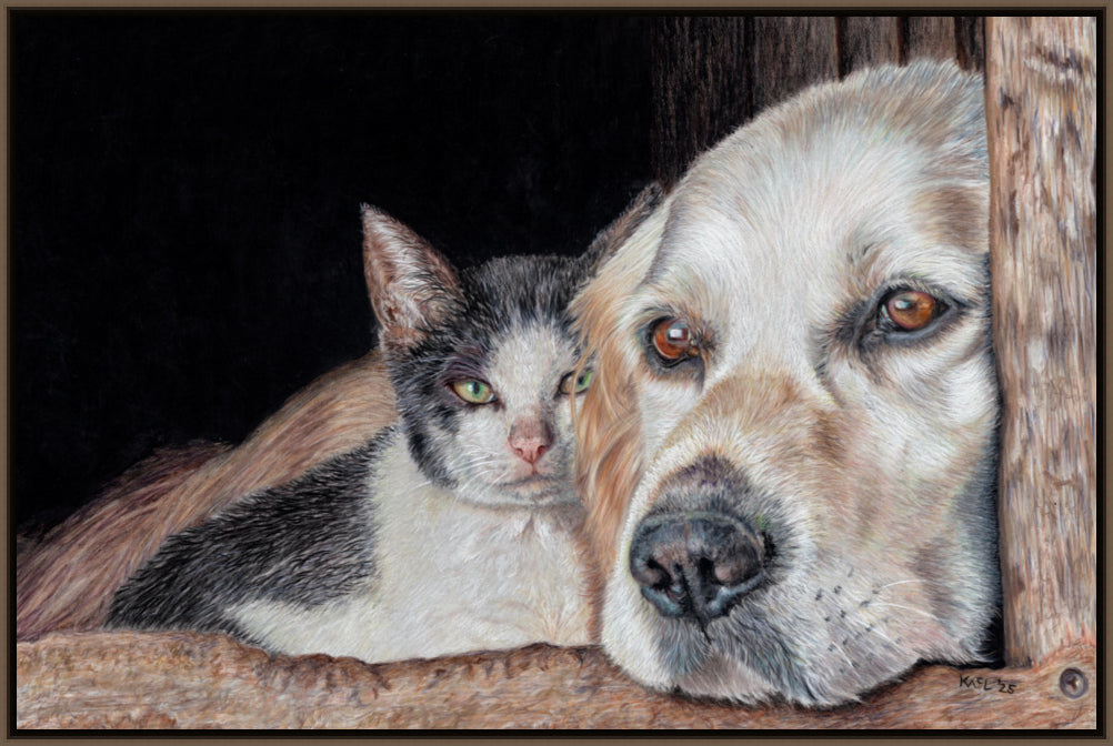 "Kindred Spirits" Canvas Print
