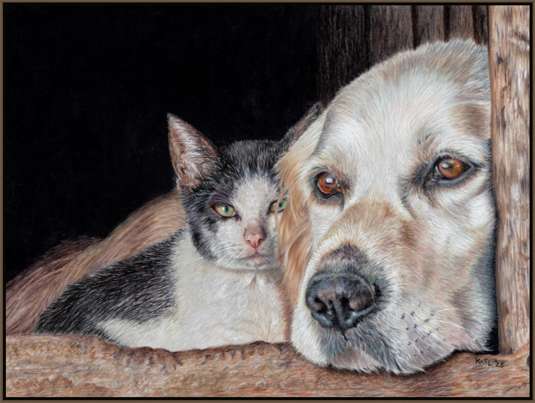 "Kindred Spirits" Canvas Print