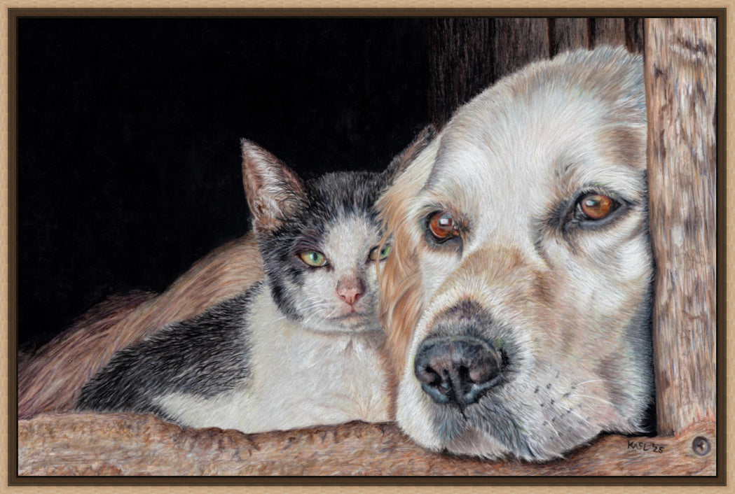 "Kindred Spirits" Canvas Print