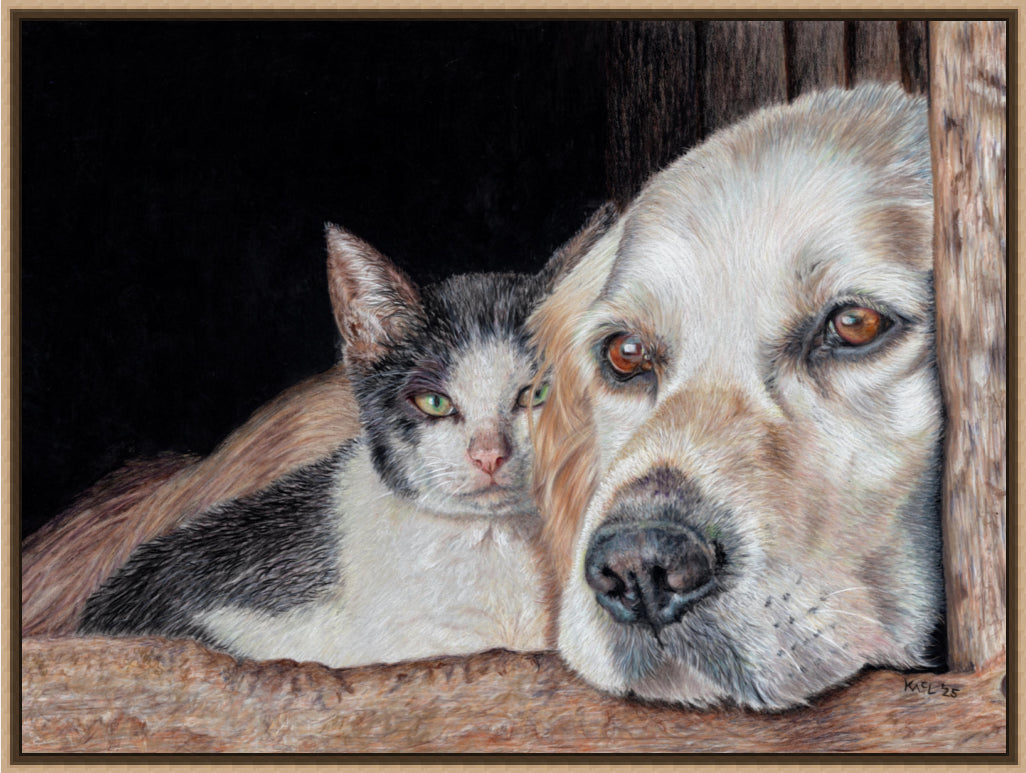 "Kindred Spirits" Canvas Print