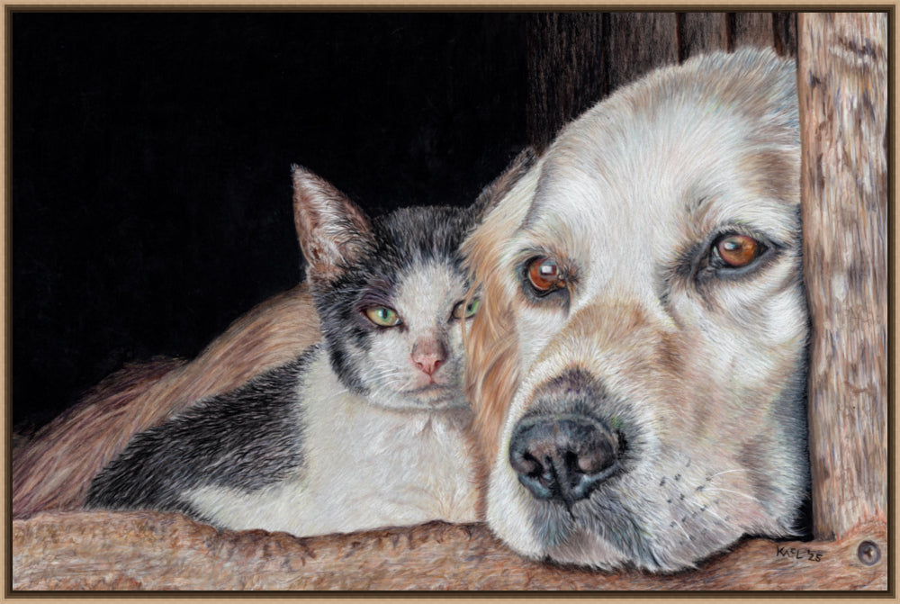 "Kindred Spirits" Canvas Print