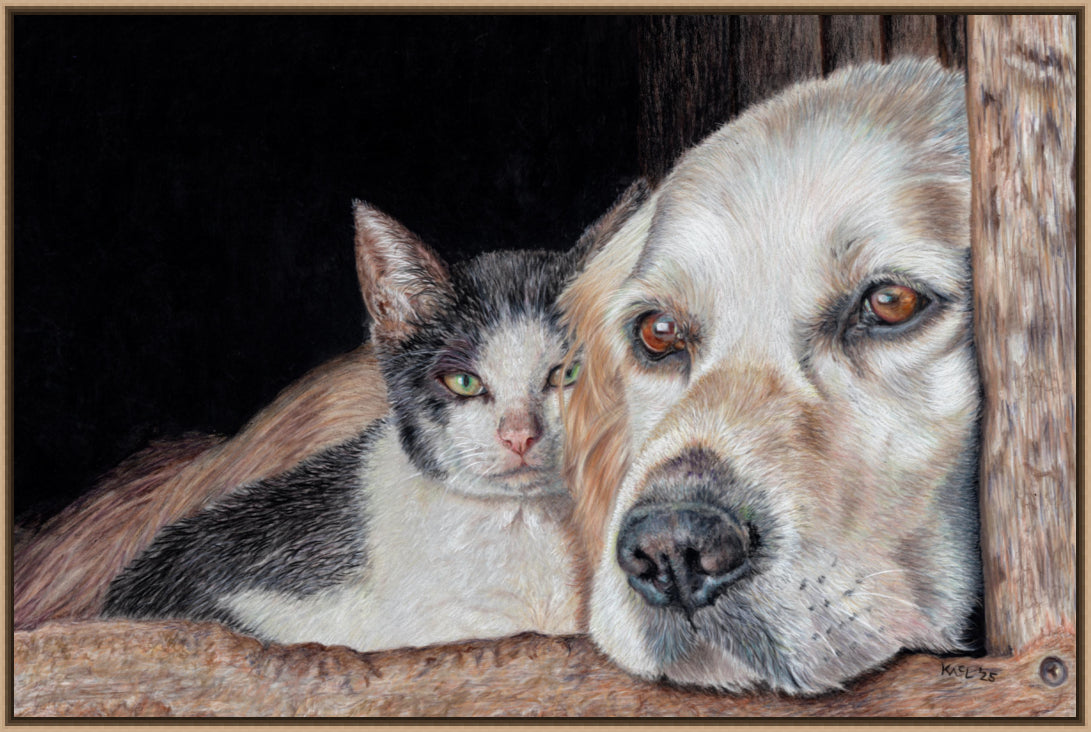 "Kindred Spirits" Canvas Print