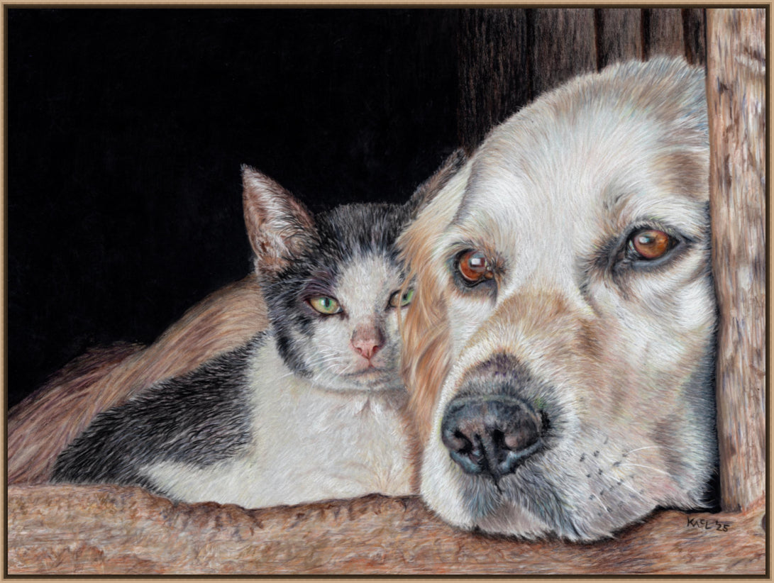 "Kindred Spirits" Canvas Print
