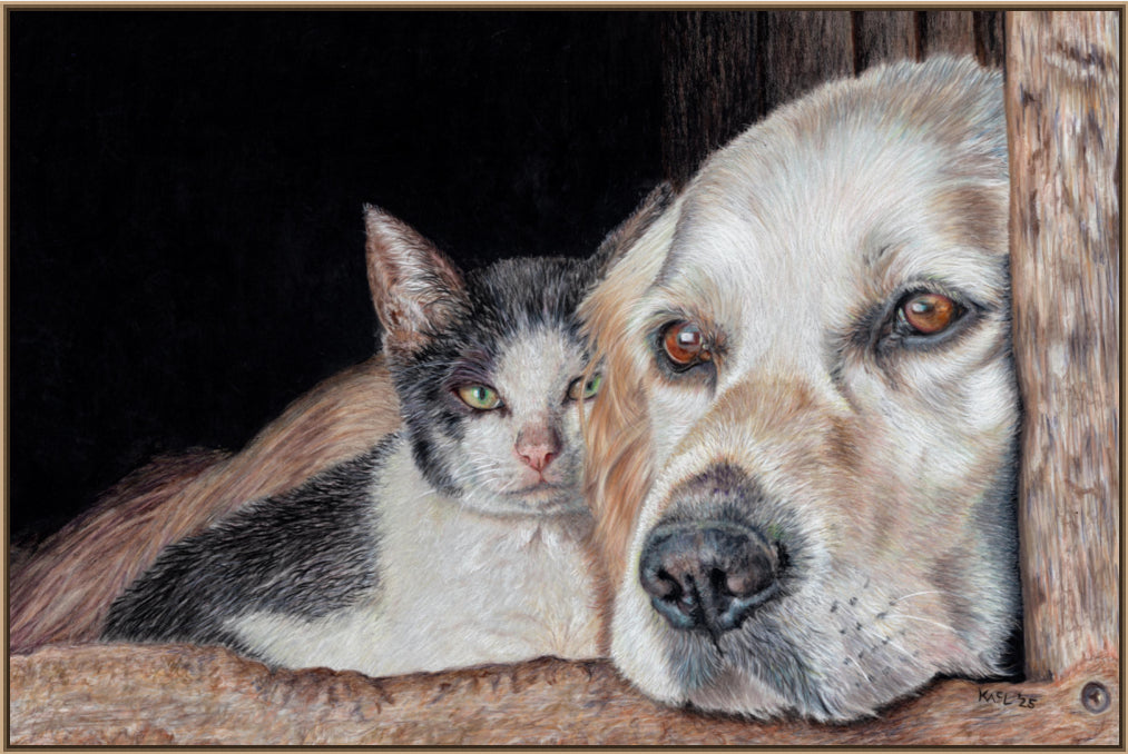 "Kindred Spirits" Canvas Print