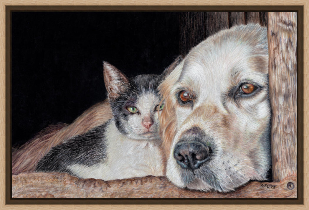 "Kindred Spirits" Canvas Print
