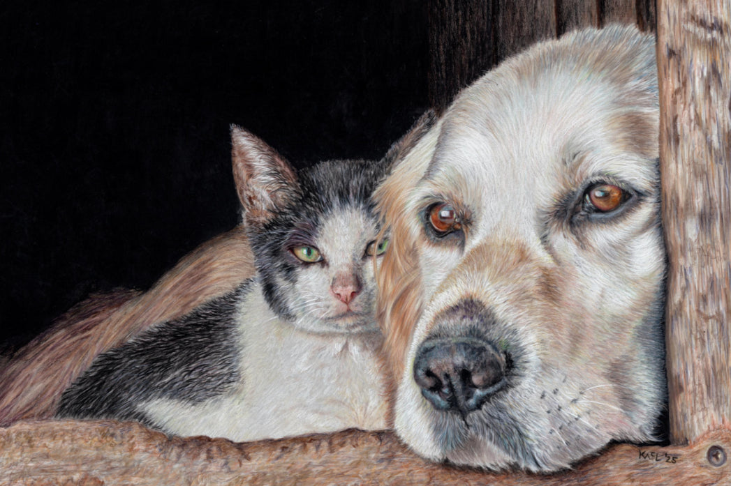 "Kindred Spirits" Canvas Print
