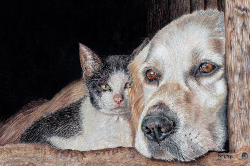 "Kindred Spirits" Canvas Print