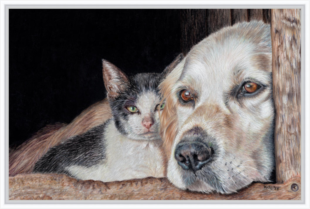 "Kindred Spirits" Canvas Print