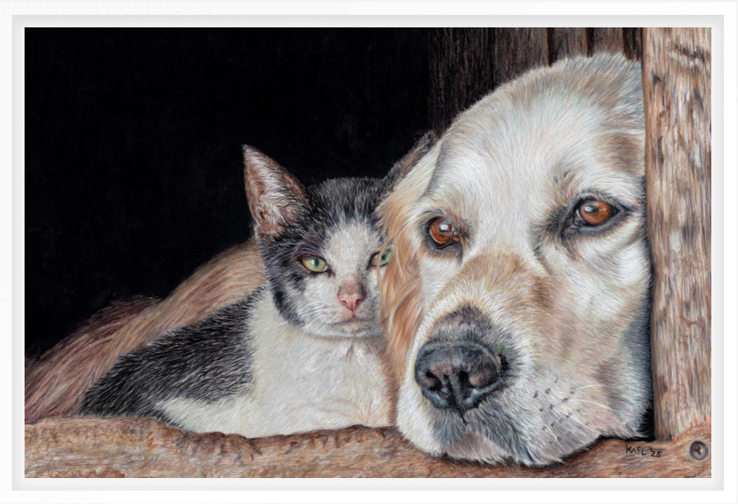 "Kindred Spirits" Canvas Print