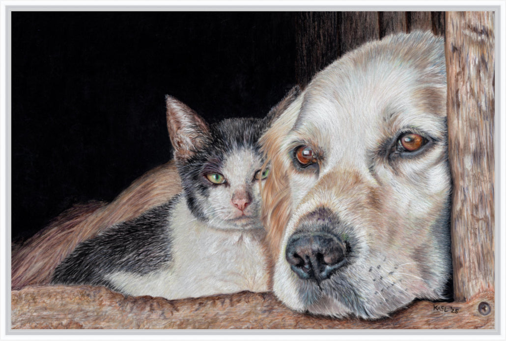 "Kindred Spirits" Canvas Print
