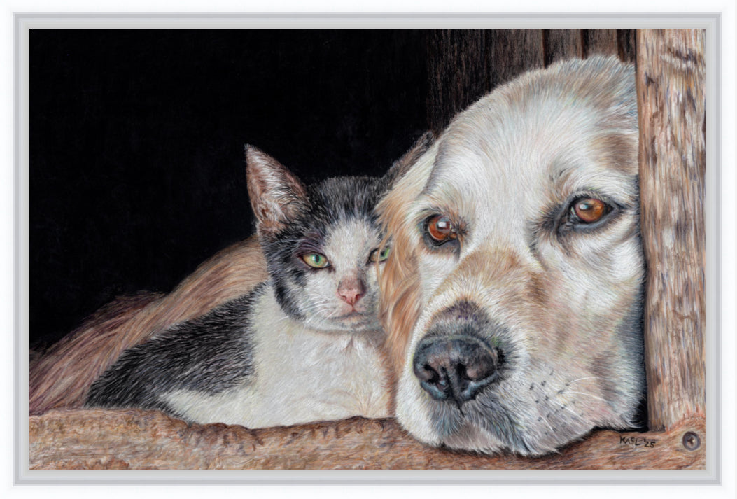 "Kindred Spirits" Canvas Print