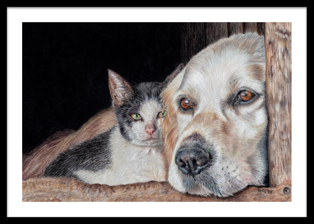 "Kindred Spirits" Framed Fine Art Print