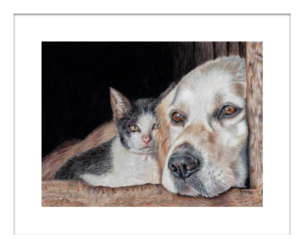 "Kindred Spirits" Framed Fine Art Print