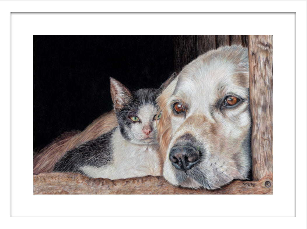 "Kindred Spirits" Framed Fine Art Print