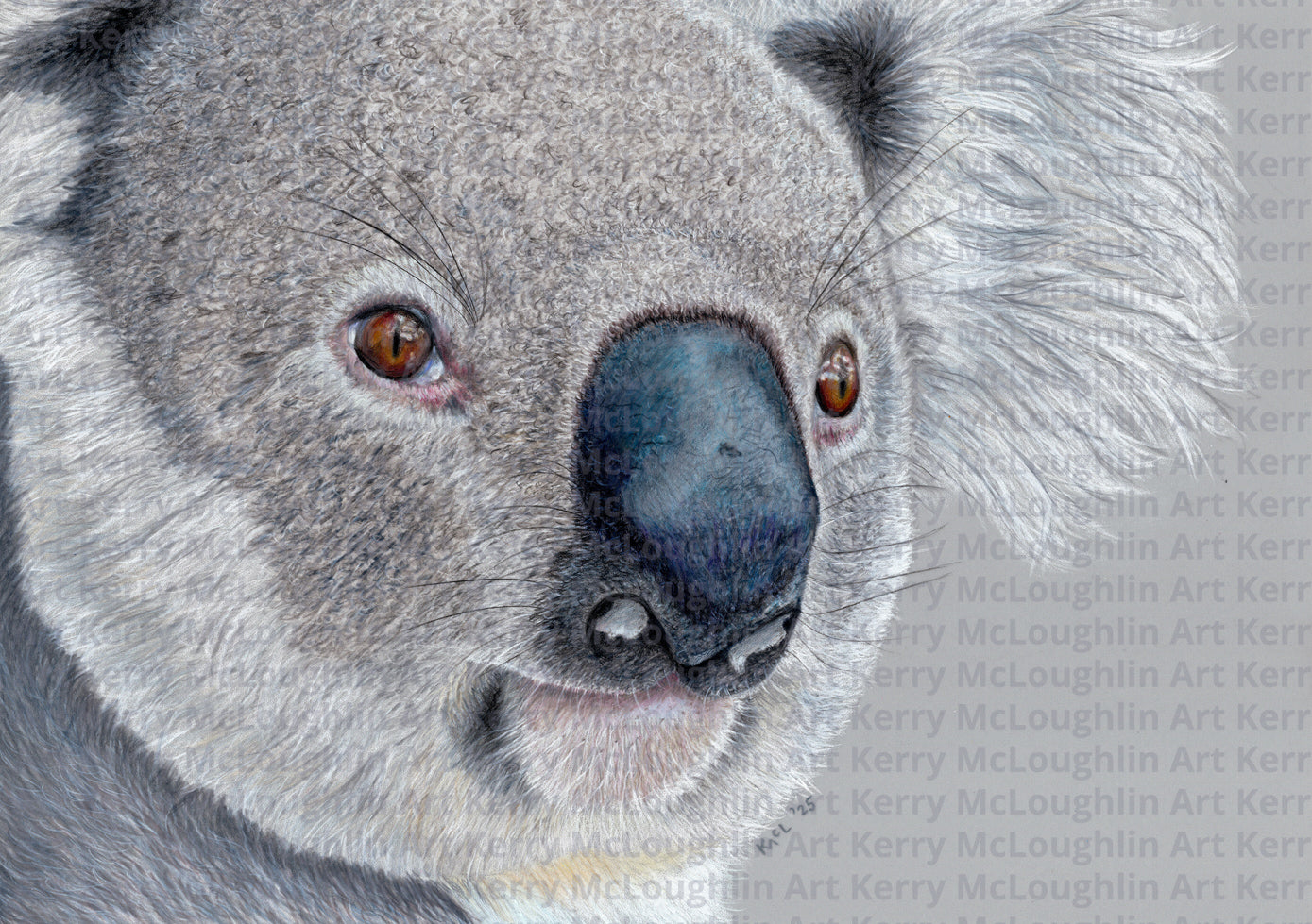 "Handsome" Unframed Fine Art Print