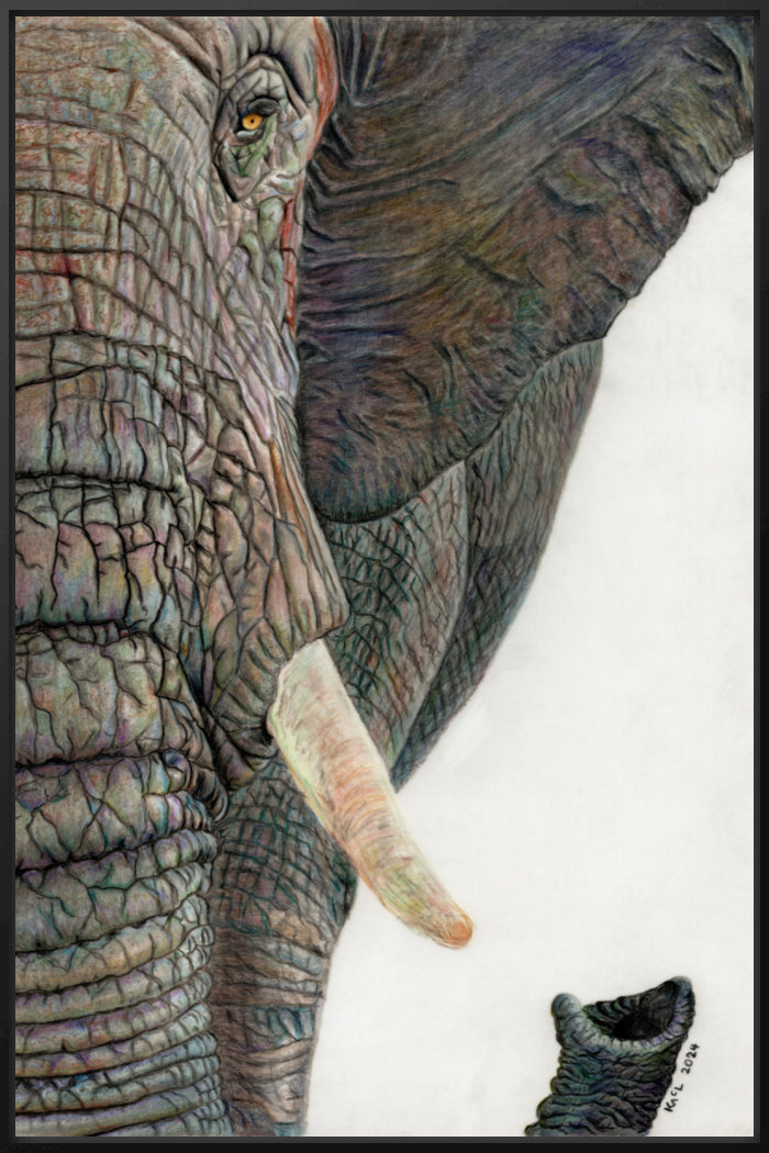 "Memory Lines" Canvas Print