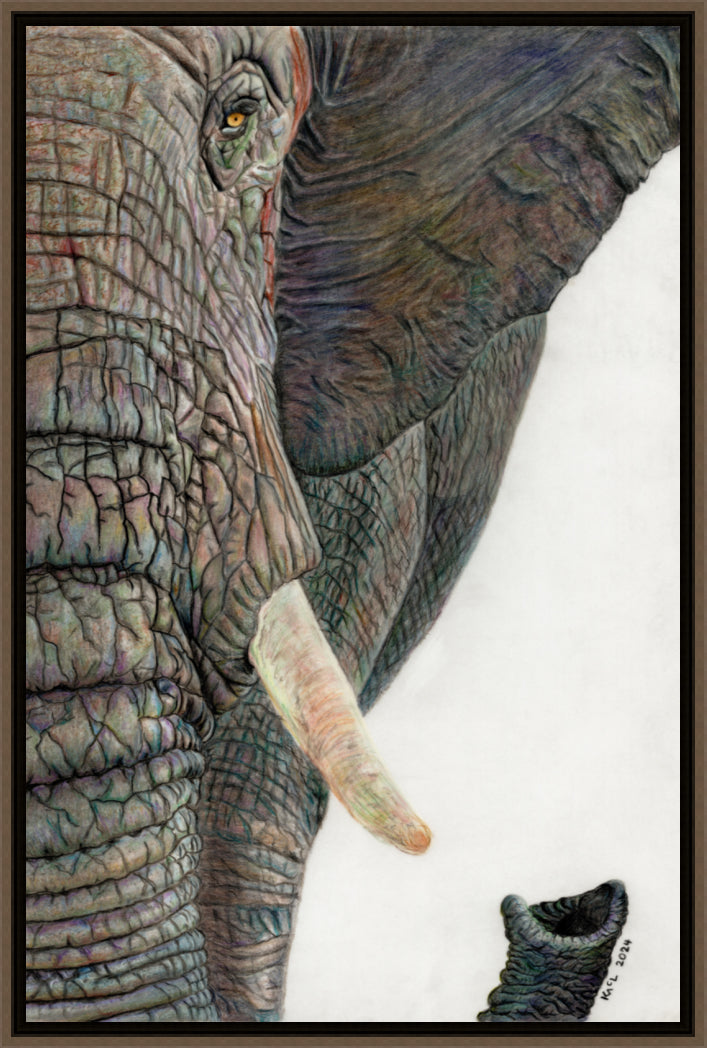 "Memory Lines" Canvas Print