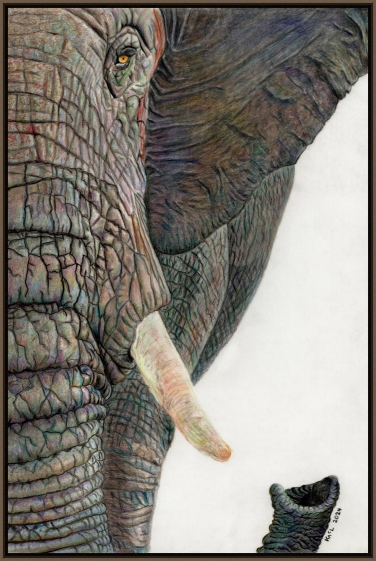 "Memory Lines" Canvas Print