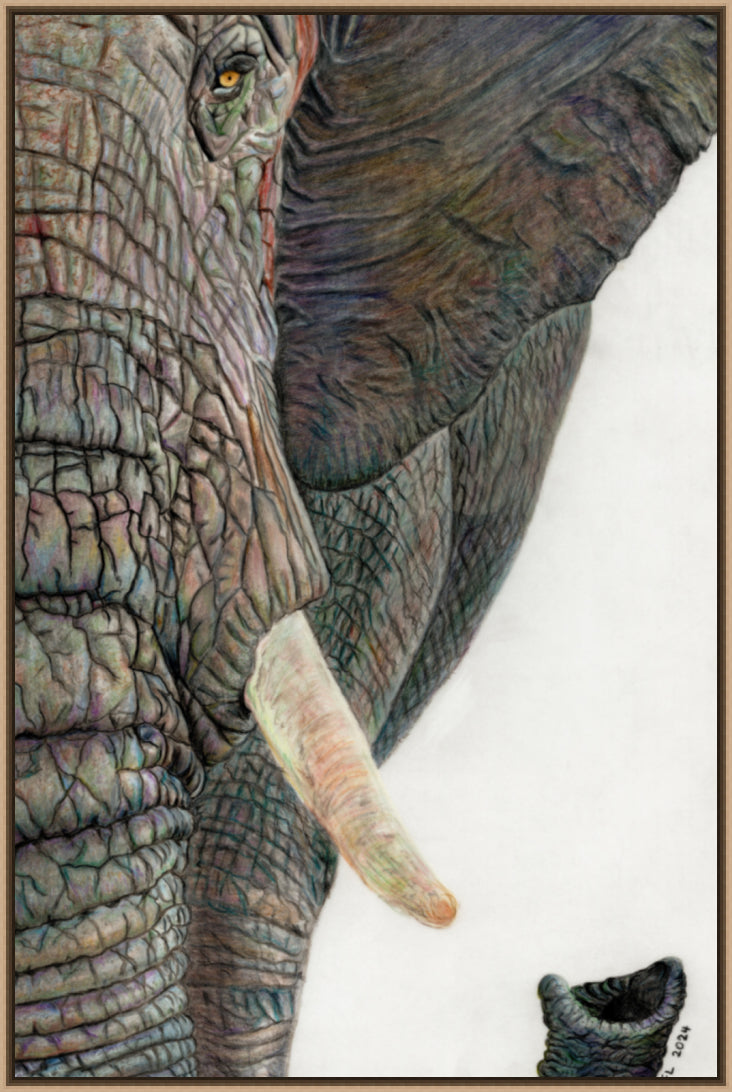 "Memory Lines" Canvas Print