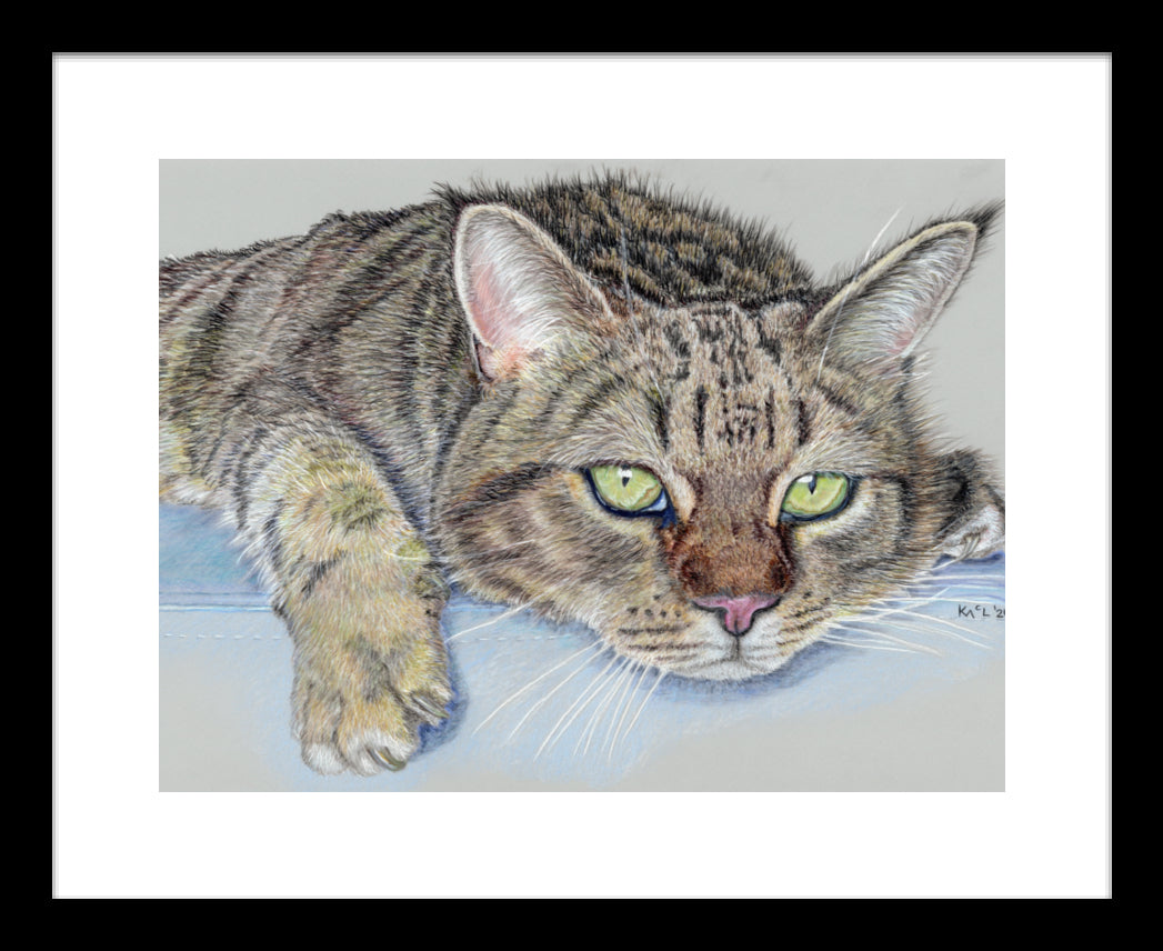 "Milky" Framed Fine Art Print