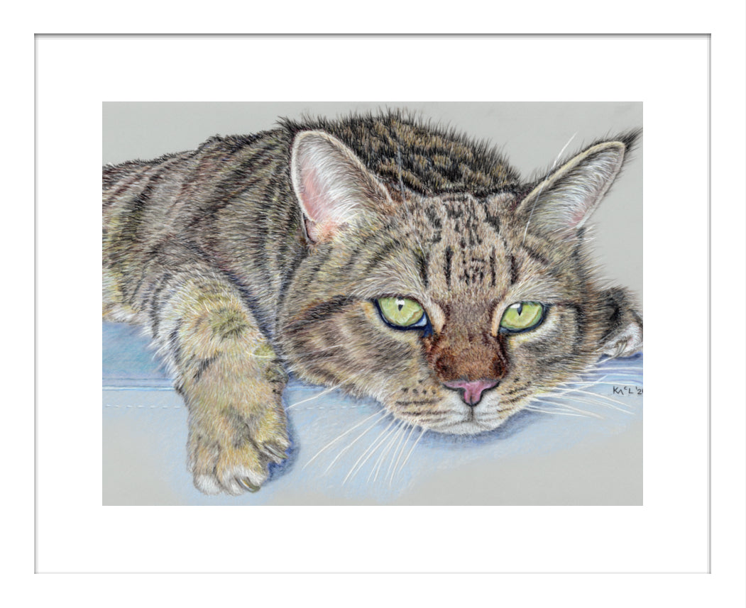 "Milky" Framed Fine Art Print