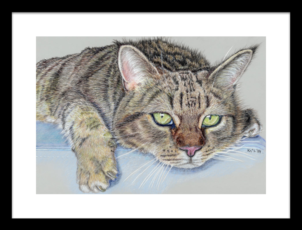 "Milky" Framed Fine Art Print