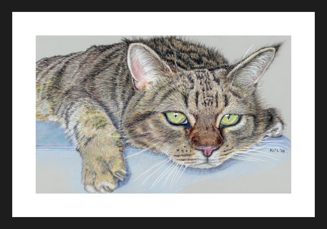 "Milky" Framed Fine Art Print