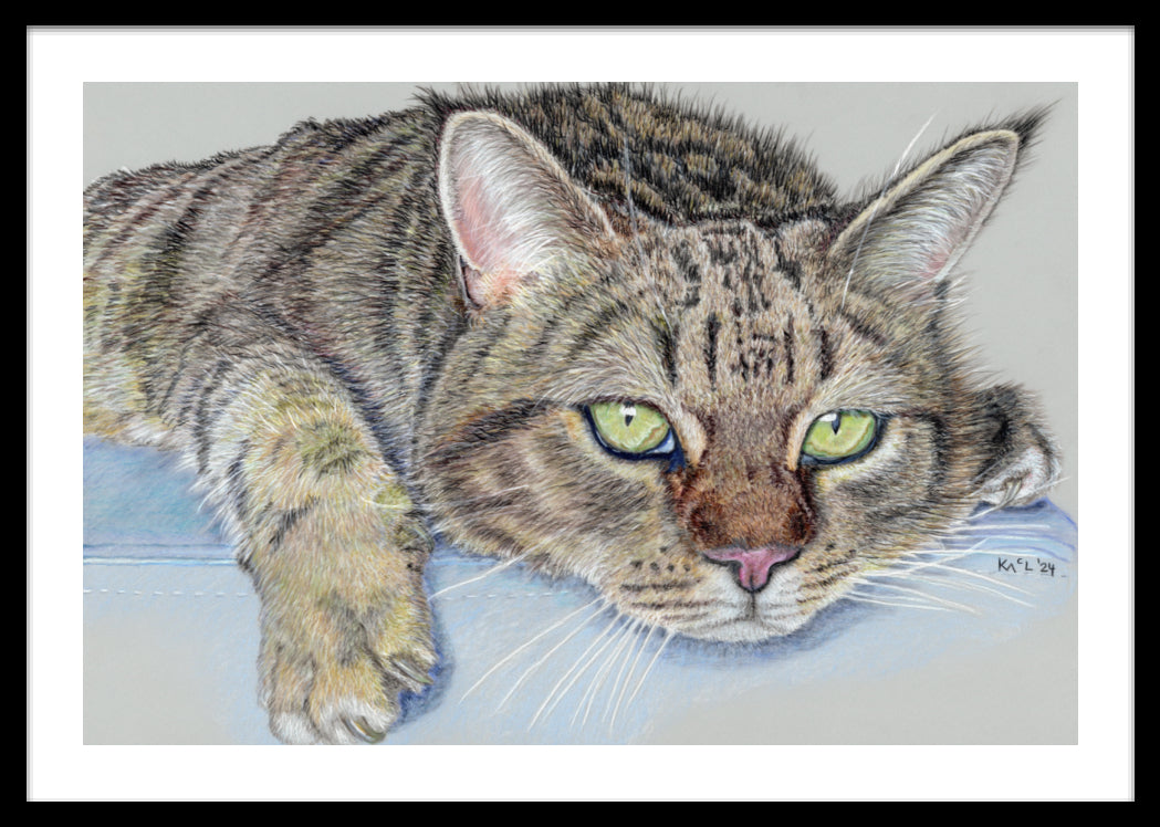 "Milky" Framed Fine Art Print