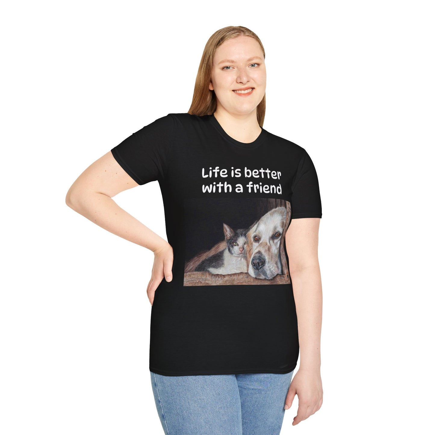 Kindred Spirits T-Shirt With Text
