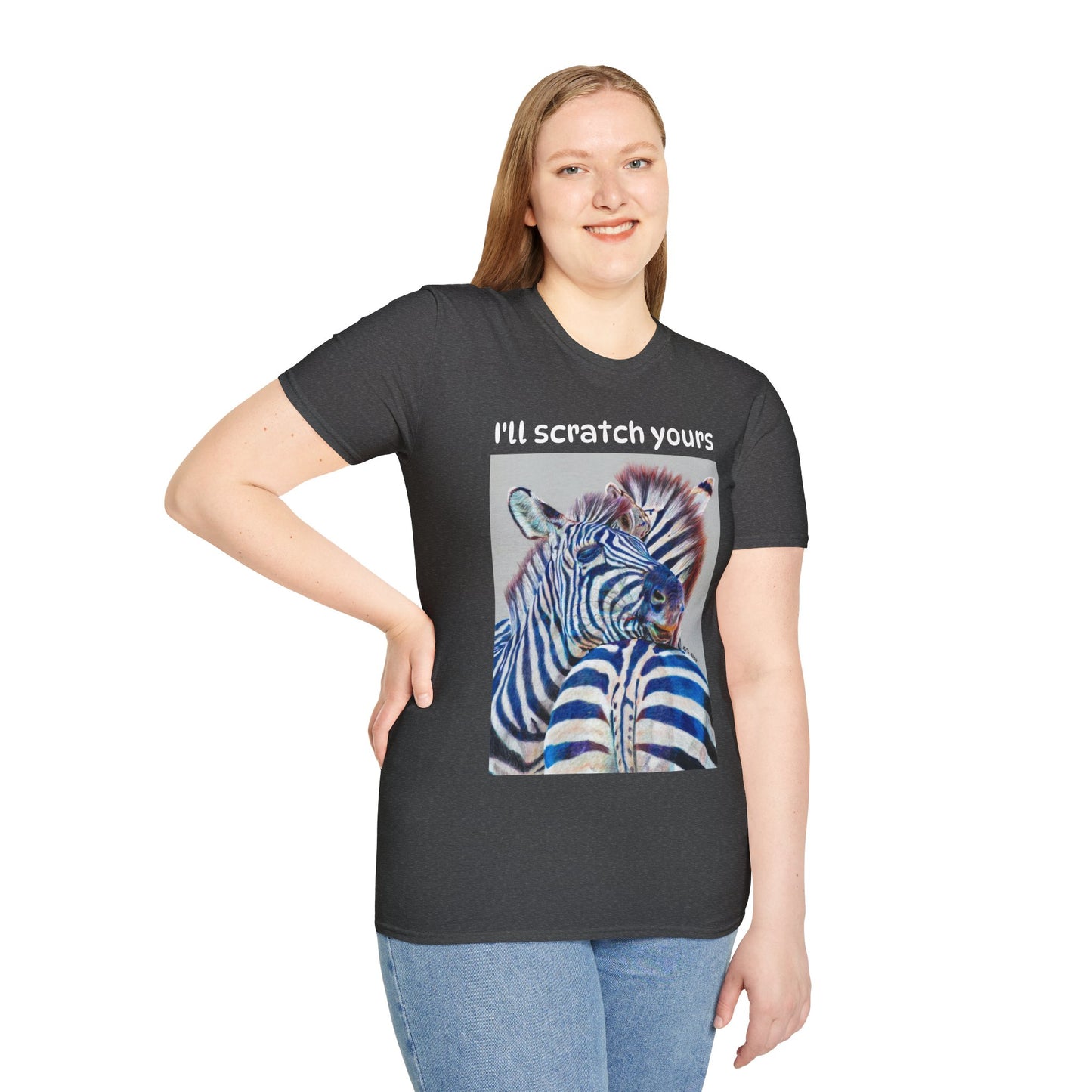 I’ll Scratch Yours T-Shirt With Text
